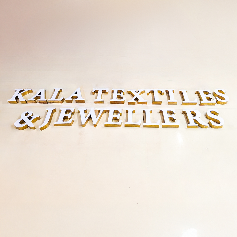 Face Lit Letters