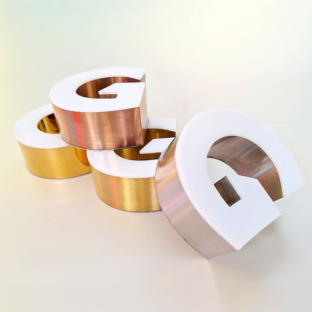 Face Lit Letters