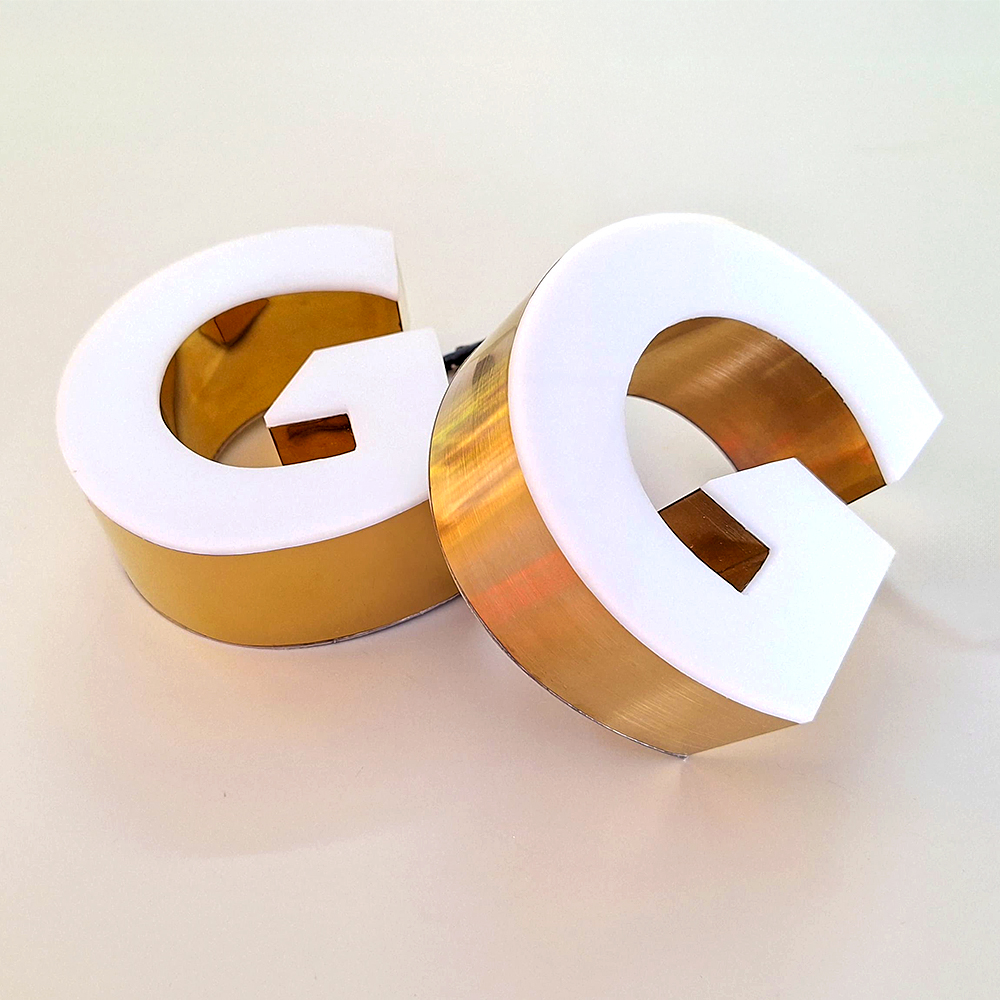 Face Lit Letters