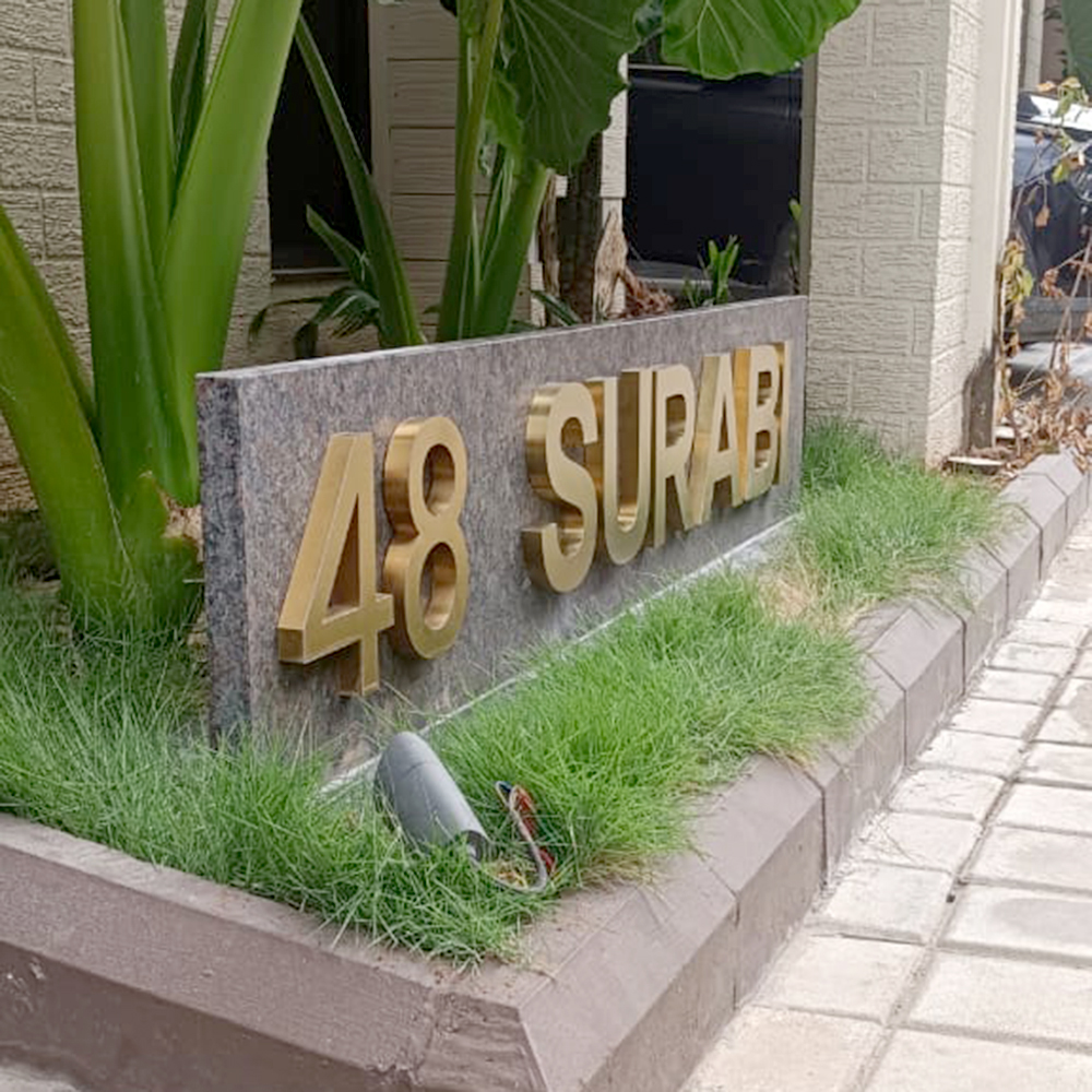 Gold Letters