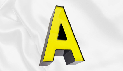 Trimcap Letters