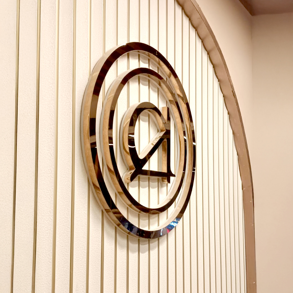 Rose Gold Letters