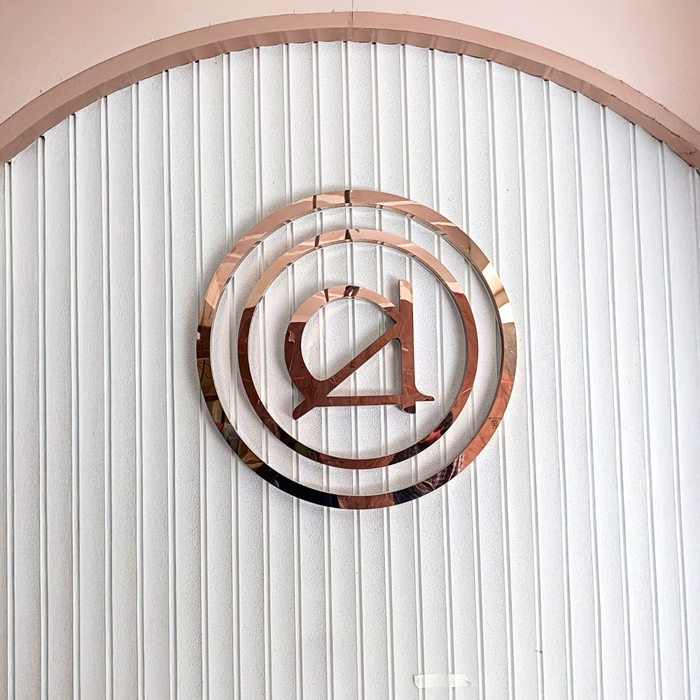 Rose Gold Letters