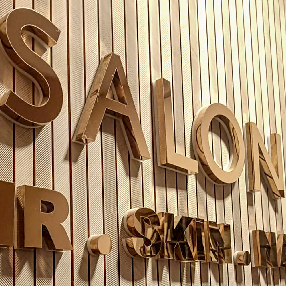 Rose Gold Letters