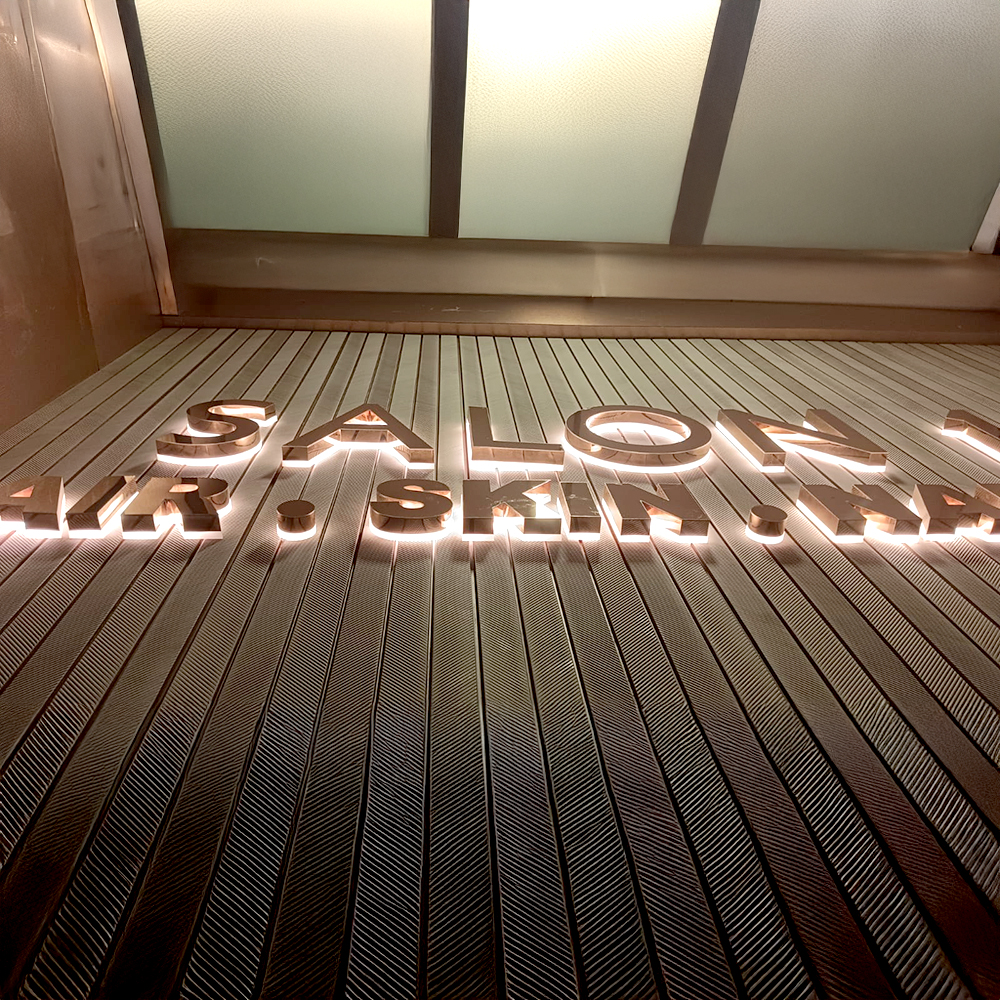 Rose Gold Letters