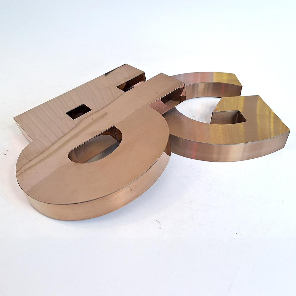 Rose Gold Letters