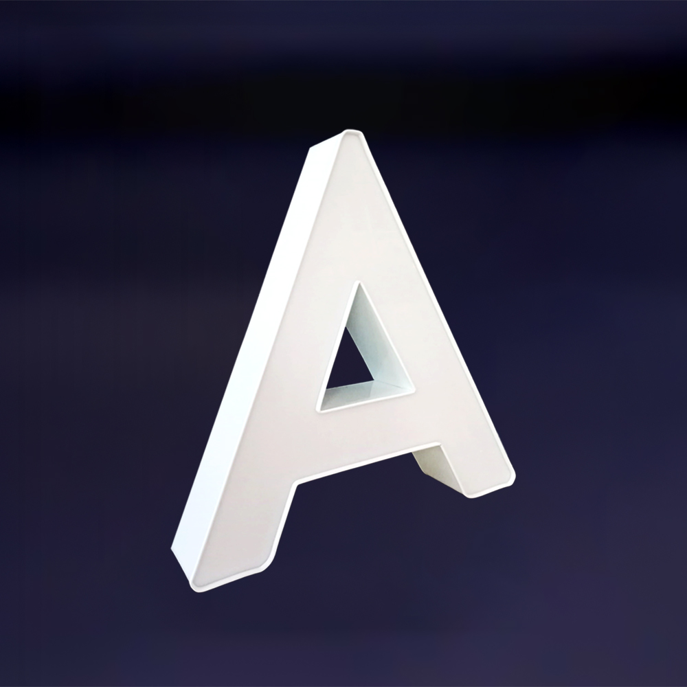 Trimcap Letters