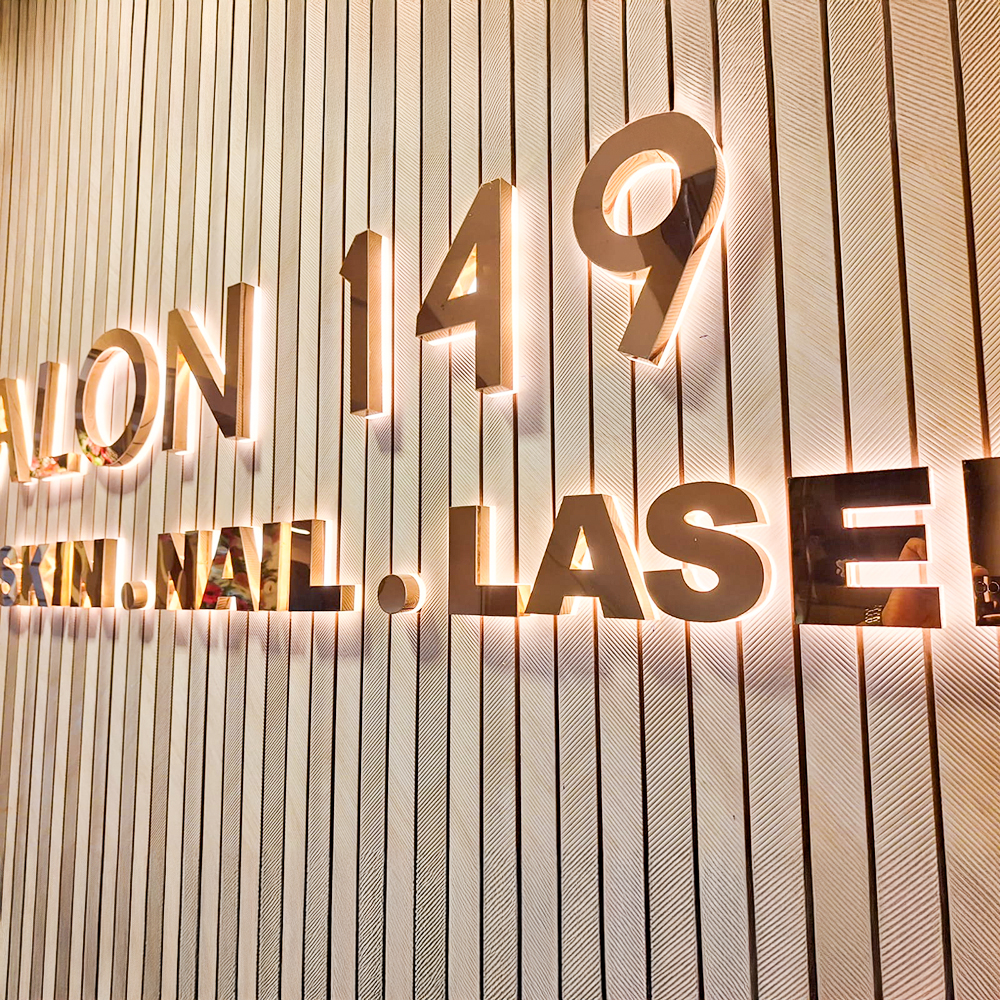 Edge Lit Sign