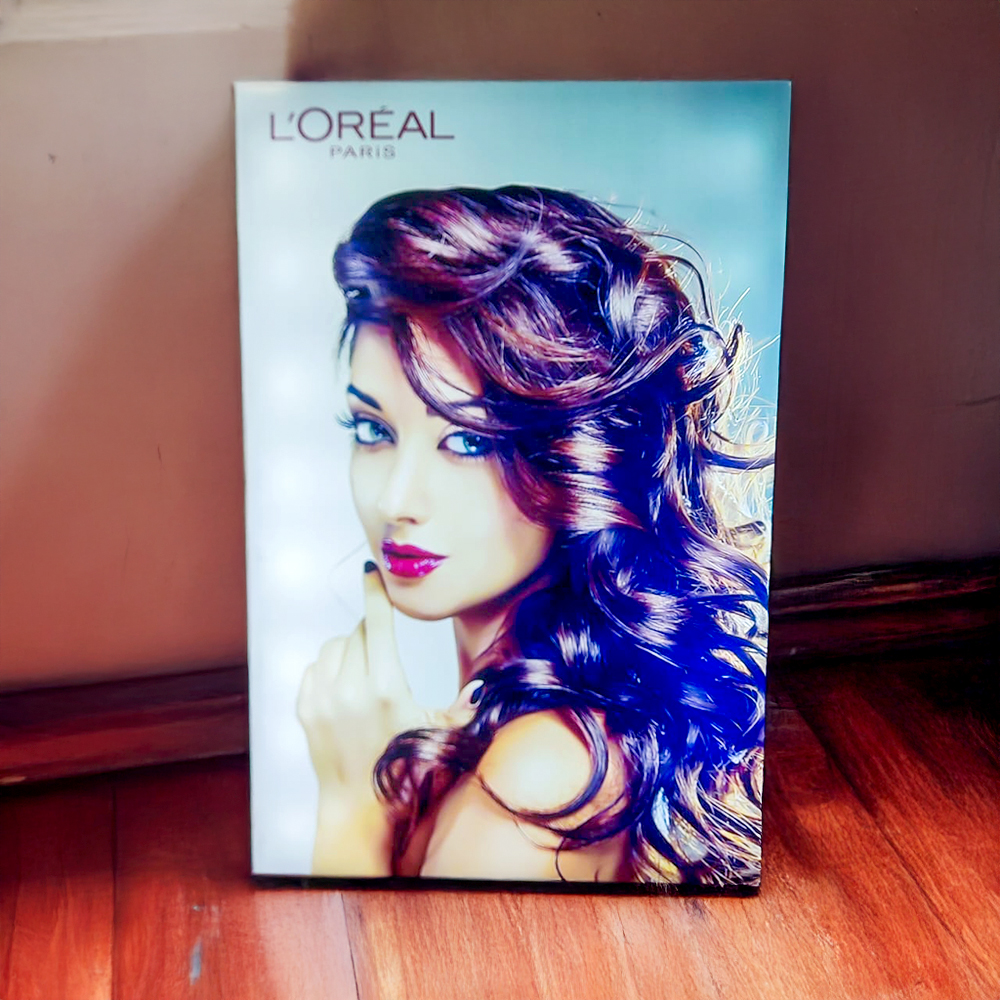 Fabric Lit Box